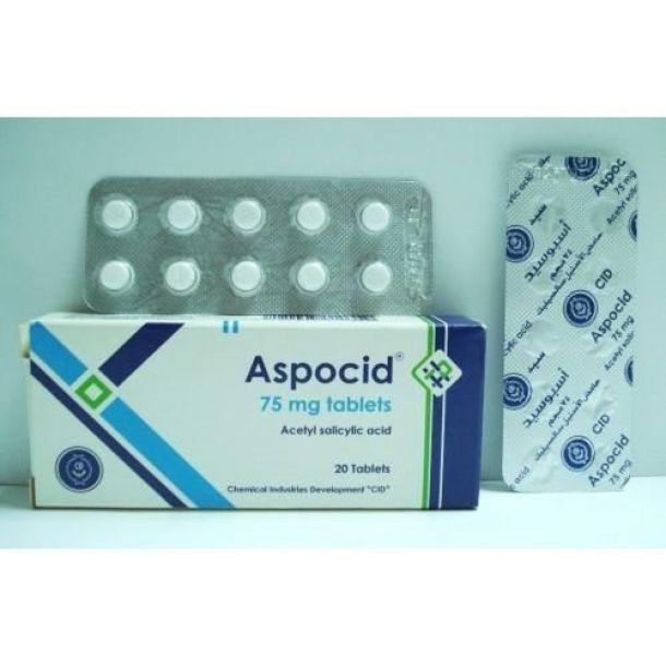 ASPOCID 75 MG 30 TAB