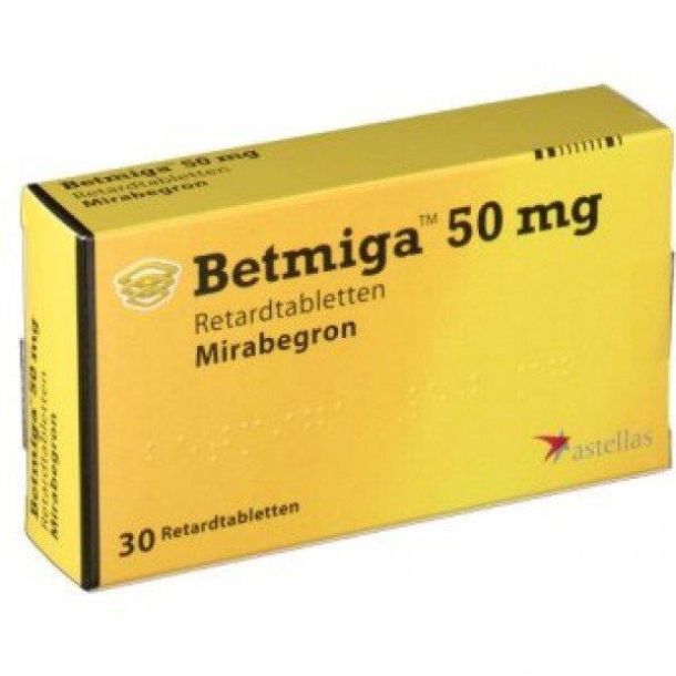 BETMIGA 50 MG 30 TAB