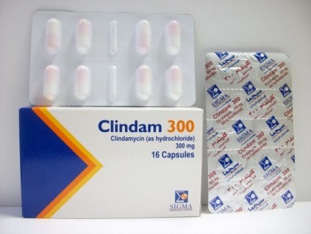 CLINDAM 300 MG 16 CAP س ج