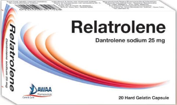 RELATROLENE 25 MG 20 CAP