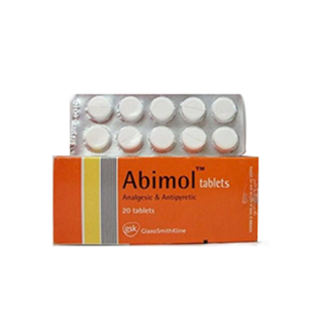 ABIMOL 500 MG 20 TAB