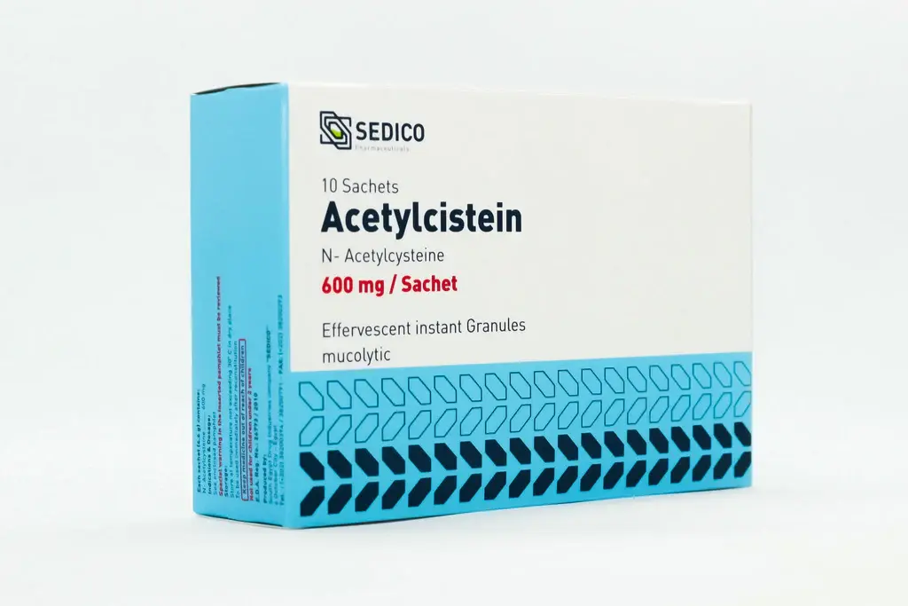 ACETYLCYSTEINE 600 MG 10 SACH س.ج