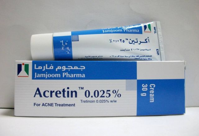 ACRETIN 30 GM 0.025% CREAM س.ق